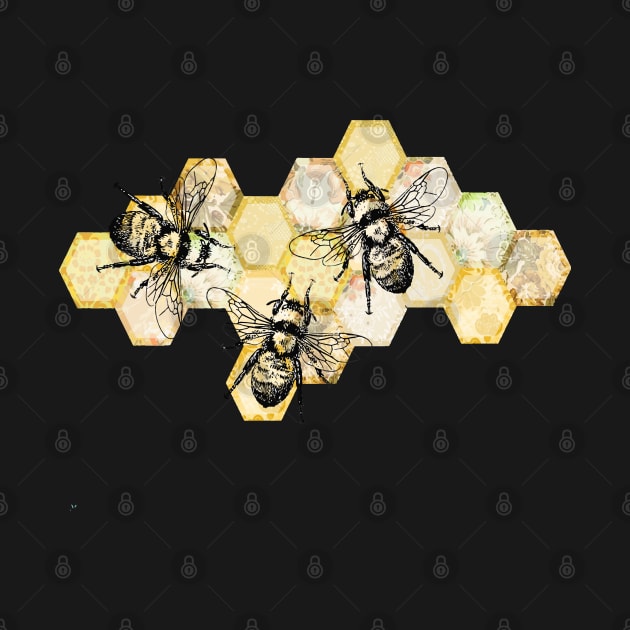 Honeycomb Bee Lover by PrettyPittieShop