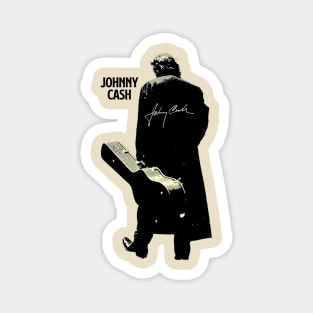 Johnny Cash Guitarist Vintage Magnet