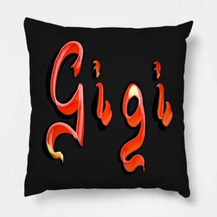 Top 10 best personalised gifts 2022  - Gigi- name with pattern Pillow