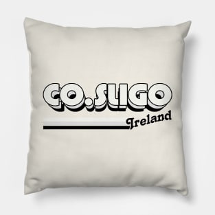 County Sligo / Irish Retro County Pride Design Pillow