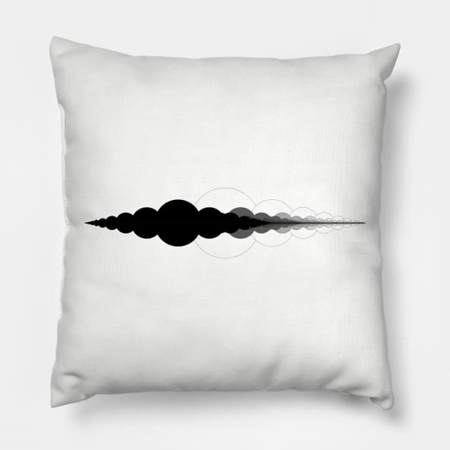 The Nature of Code 001 Pillow by rupertrussell