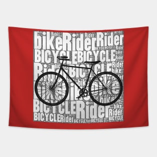 Bike Rider Tapestry