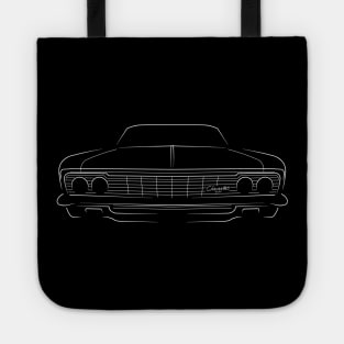 front/back - 1966 Chevy Impala - stencil Tote