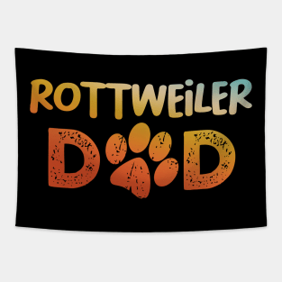 Rottweiler Dad Tapestry