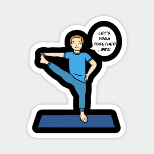 Extended Hand-to-Big Toe Pose Magnet