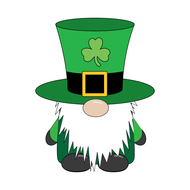 Funny St. Patrick's Day Gnome by KevinWillms1