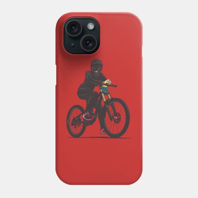 downhill rider Phone Case by savya std22