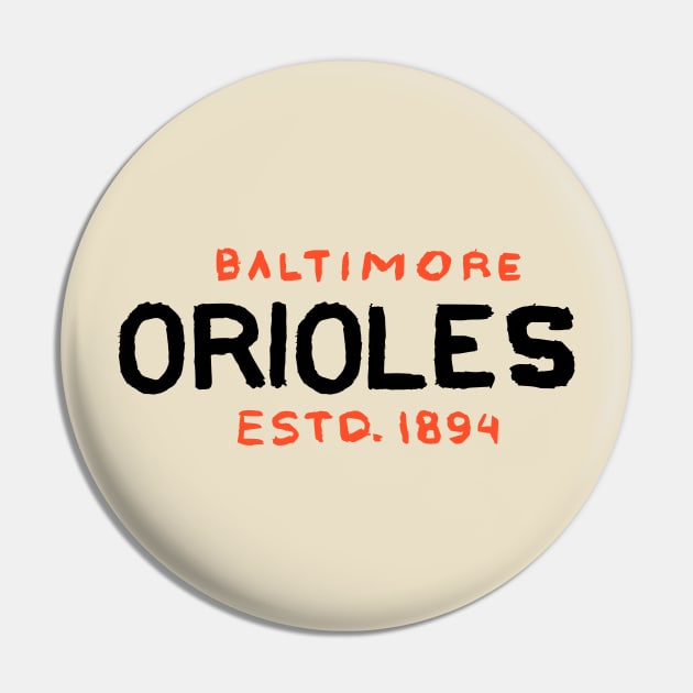 Baltimore Orioleeees 07 Pin by Very Simple Graph