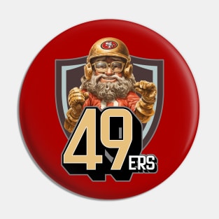 49er Retro Pin