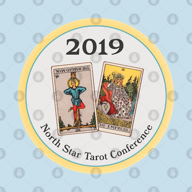 Hanged Man & Empress Logo - 2019 North Star Tarot Conference by NorthStarTarot