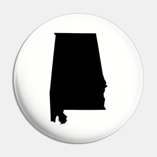 Alabama Black Pin