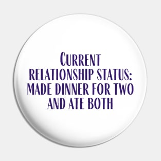 Relationship Status Pin