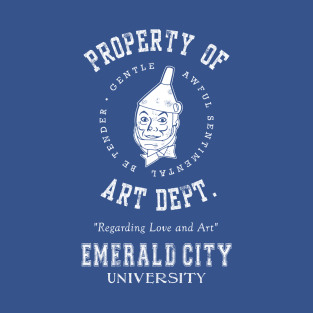 Art Dept. | Emerald City University | Tin Man T-Shirt