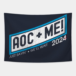 AOC Plus Me AOC Plus Three Squad Love Tapestry