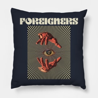 Hand Eyes Foreigner Pillow