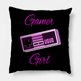 Cute Gamer Girl shirt gift for girls and women Pillow