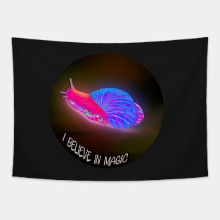 Magical snail sticker Tapestry