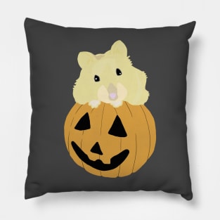 Hamster in a Pumpkin Pillow