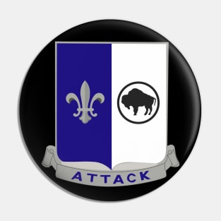 371st Infantry Regiment - DUI (V0) wo Txt Pin