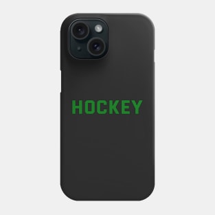 HOCKEY PLAYER JERSEY TEXT Phone Case