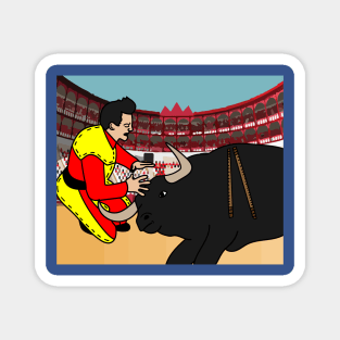 Arena Bullfight Torero Bull Magnet