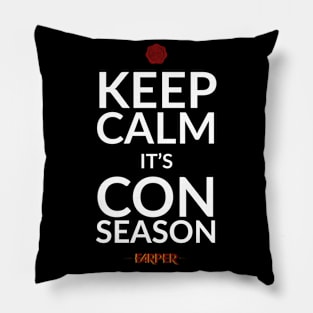 Keep Calm It's Con Season! - Wynonna Earp Pillow