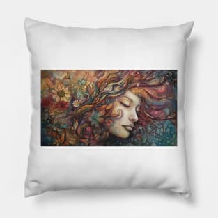 The Flower Venus Pillow