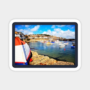 Mousehole Harbor, Cornwall, UK Magnet