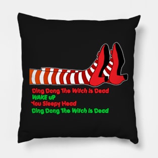 Ding Dong Wicked Witch Pillow