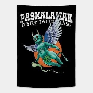 paskalamak shirt sativa angel Tapestry