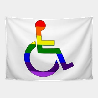 Disabled LGBT Pride Tapestry