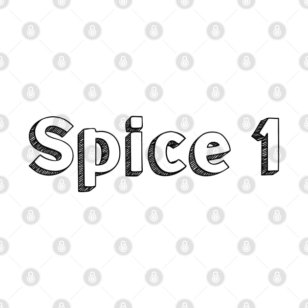 Spice 1 // Typography Design by Aqumoet