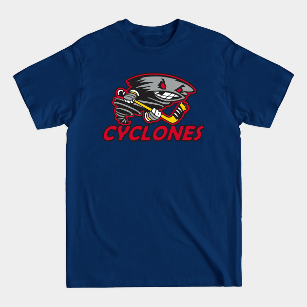 Discover Cyclones Hockey Logo - Cyclones Hockey - T-Shirt