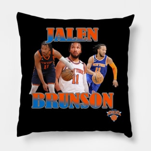 Jalen Brunson Vintage Pillow