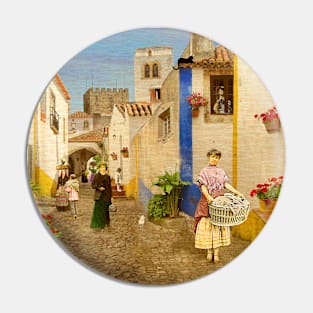 The street that never existed in Óbidos Pin