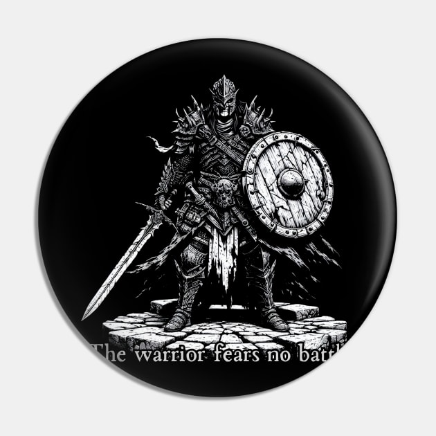 Warrior Pin by OddlyNoir