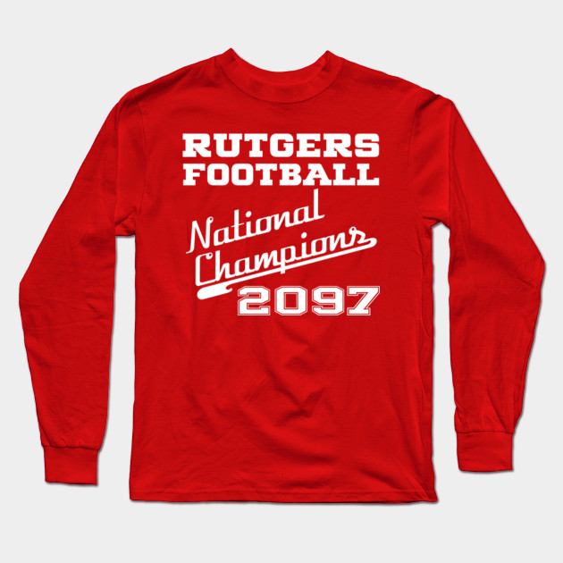 rutgers long sleeve football jersey