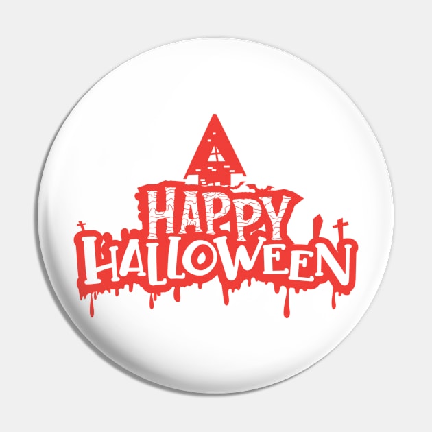 Happy and aswome Halloween Pin by Dirrastore