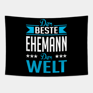 Beste ehemann der welt (white) Tapestry