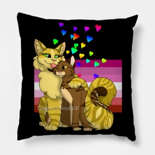 Mothwing x Leafpool Pillow