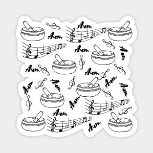 Aum Singing Bowls Magnet