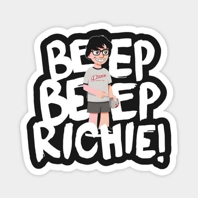 Beep Beep Richie Magnet by wloem