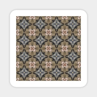 Elegant Ethnic Tile Motif Magnet
