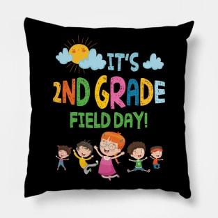 Student Senior It's 2nd Grade Field Day Class Of School 2022 Pillow