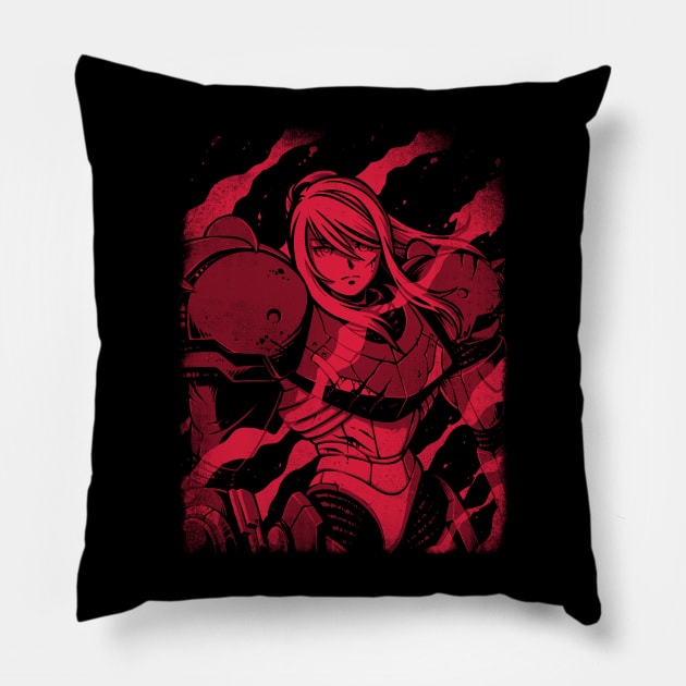 Aftermath Pillow by Pixeleyebat