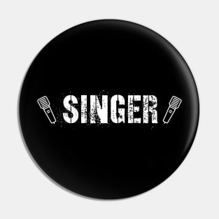 Singer - Cool Musician Pin