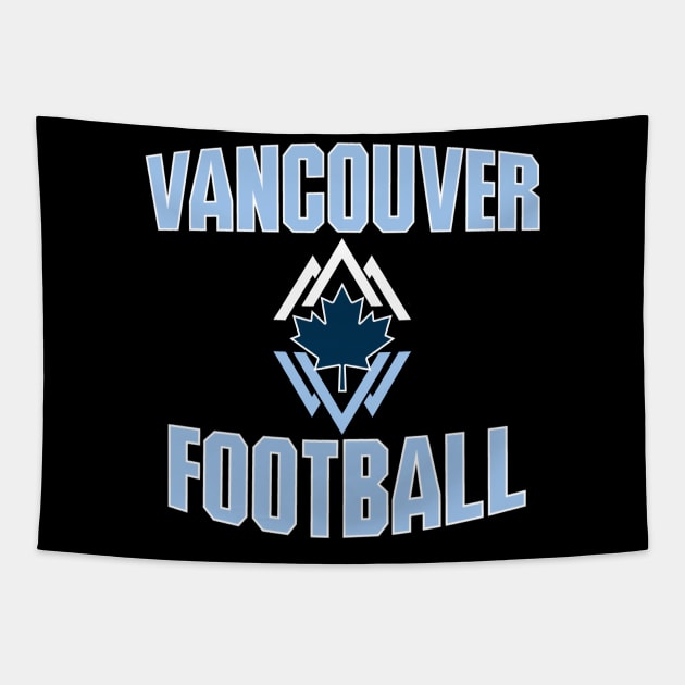 Vancouver Football Tapestry by HUNTINGisLIFE