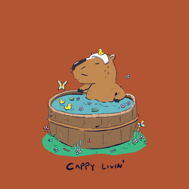 Cute Capybara by YipeeKaiYay