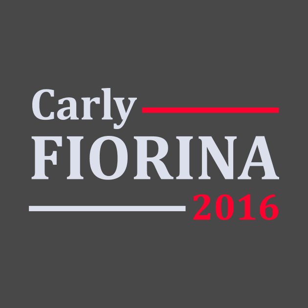 Carly Fiorina For President by ESDesign