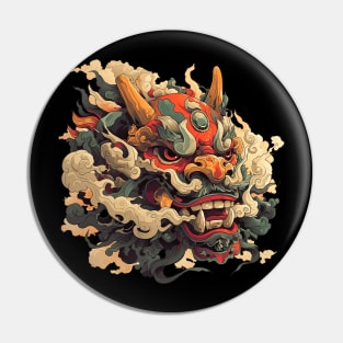 foo dog Pin